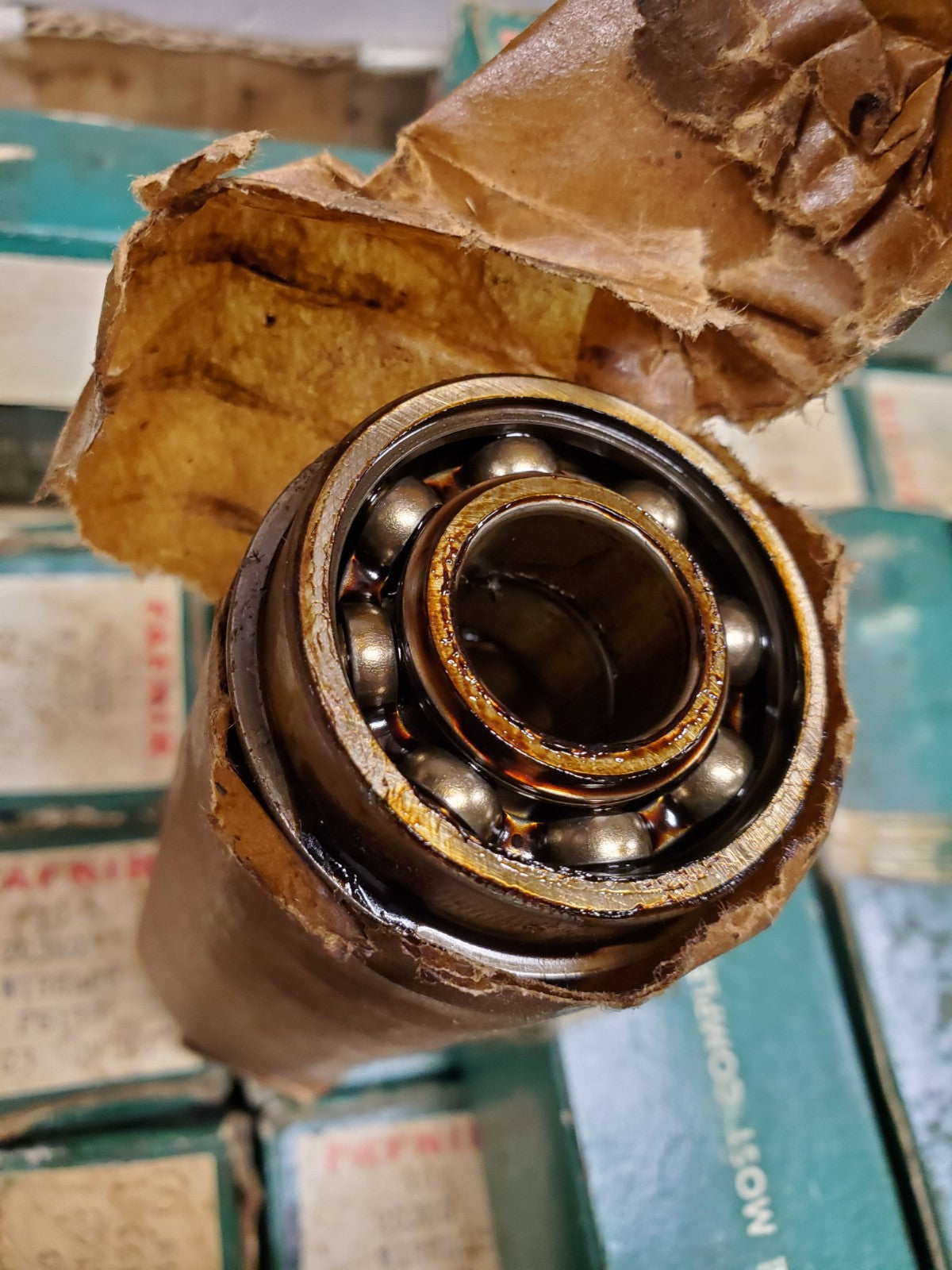 1 PC TIMKEN FAFNIR 203KG Wireloc Ball Bearing FS153 C3 4M (/) NOS From Bulk Tube