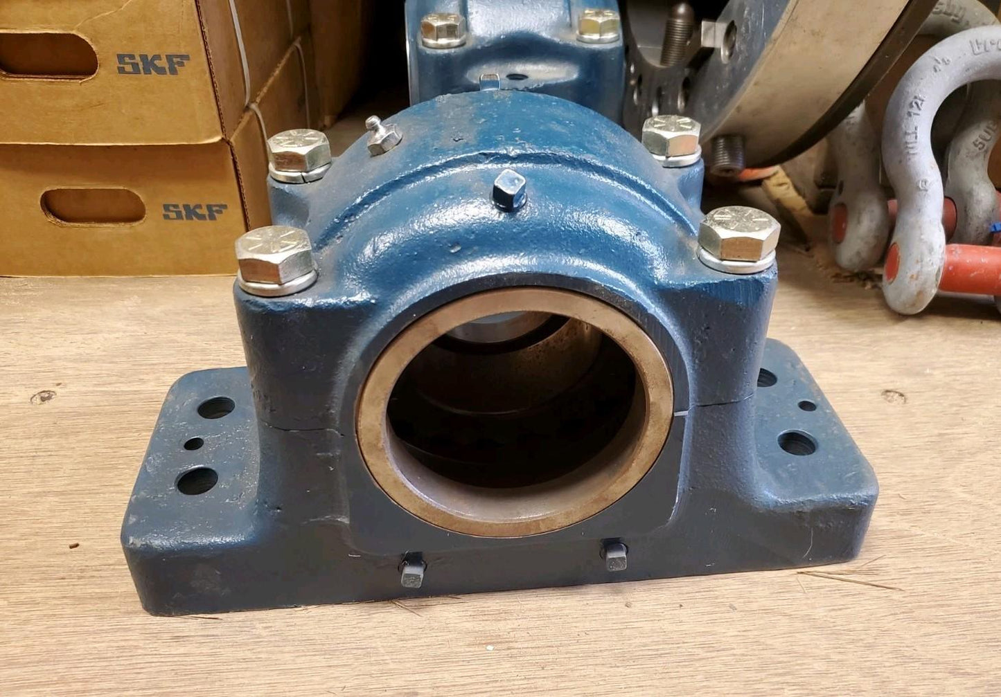 New Link-Belt 100SLB22-3 Pillow Block w/ 22220LB Spherical Roller Bearing 100mm