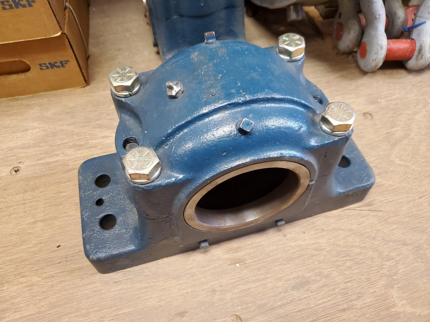 New Link-Belt 100SLB22-3 Pillow Block w/ 22220LB Spherical Roller Bearing 100mm