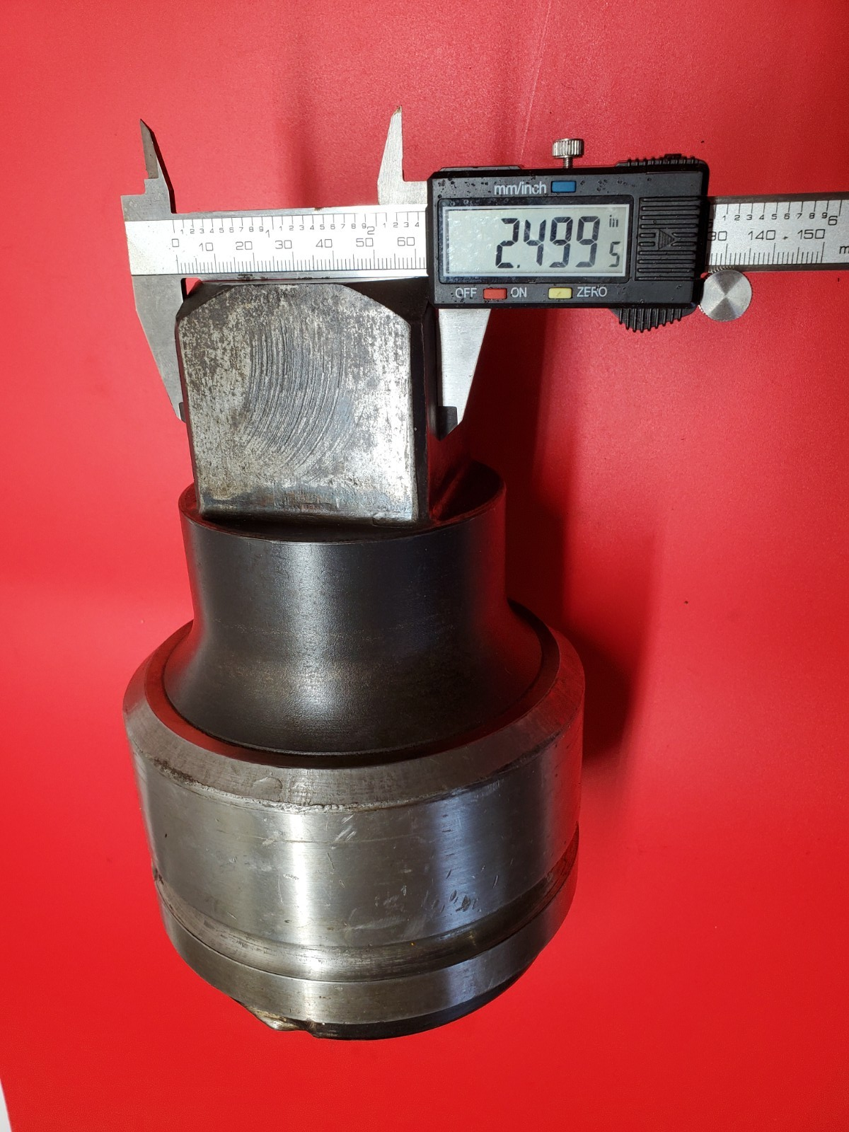 Modified Impact Socket Extension 2-1/2" Drive x 7-1/2" Length - 29 lbs`