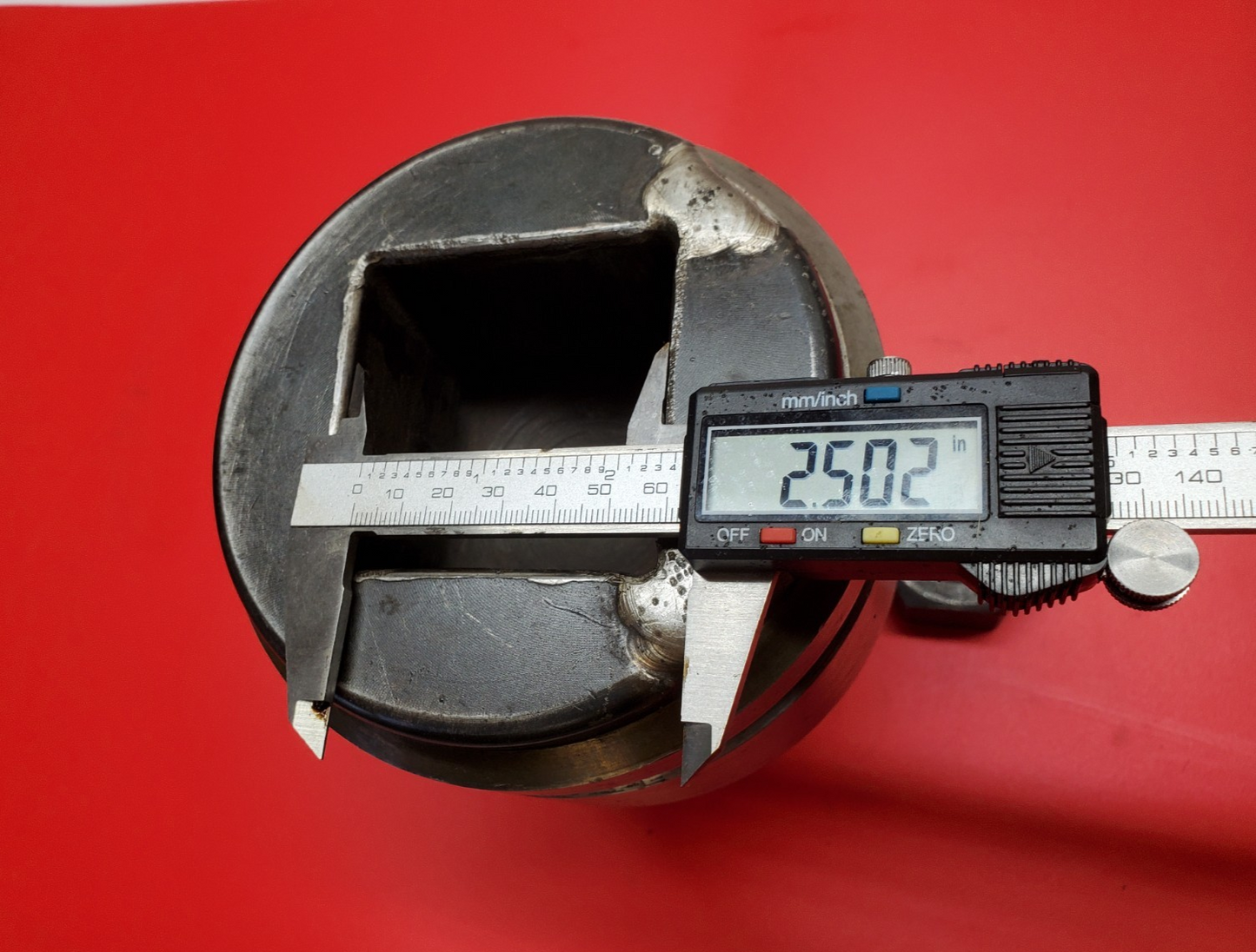 Modified Impact Socket Extension 2-1/2" Drive x 7-1/2" Length - 29 lbs`
