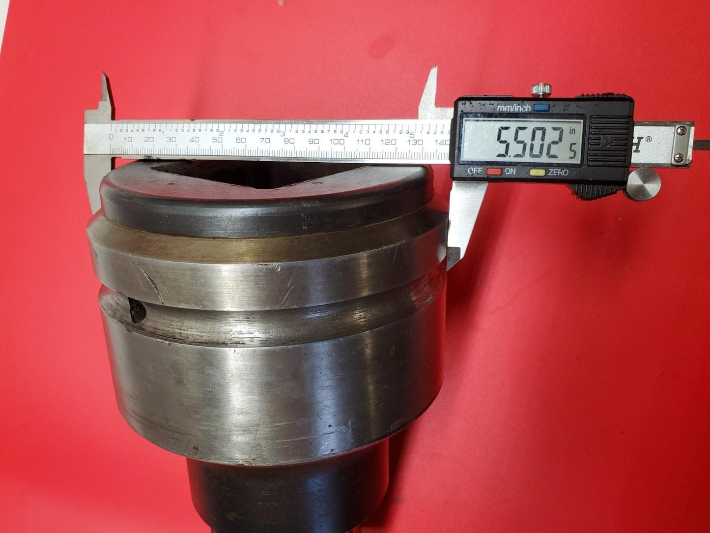 Modified Impact Socket Extension 2-1/2" Drive x 7-1/2" Length - 29 lbs`