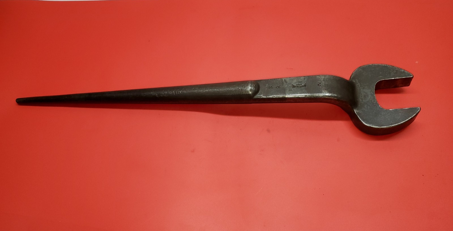 Armstrong 2" Spud Wrench 32-564 Ironworker Drop Forged Offset Made in USA