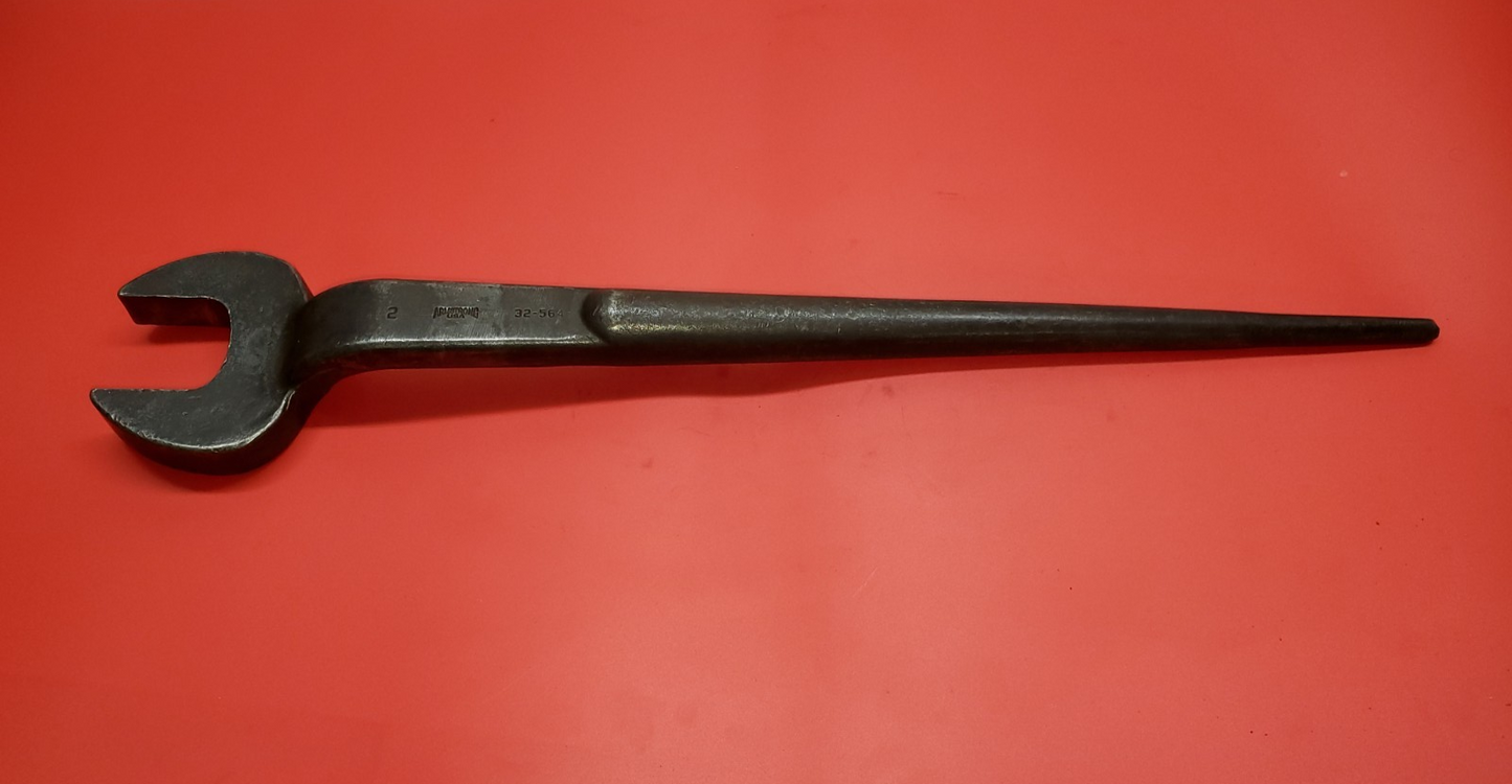 Armstrong 2" Spud Wrench 32-564 Ironworker Drop Forged Offset Made in USA