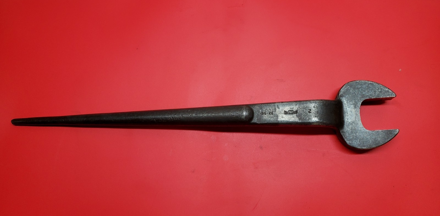 Armstrong 2" Spud Wrench 32-564 Ironworker Drop Forged Offset Made in USA