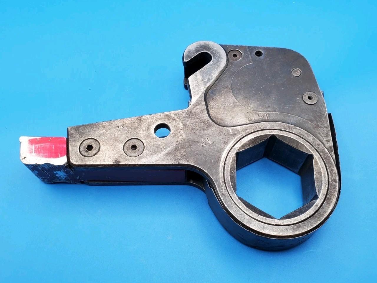 Hytorc Hex Link XLCT-4 2-1/4" Hydraulic Torque Wrench #6 Cassette 4XLCT Tested