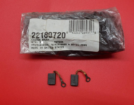 LOT OF 2 PCS Milwaukee 22-18-0720 / 22180720 Brushes OEM - MADE IN USA