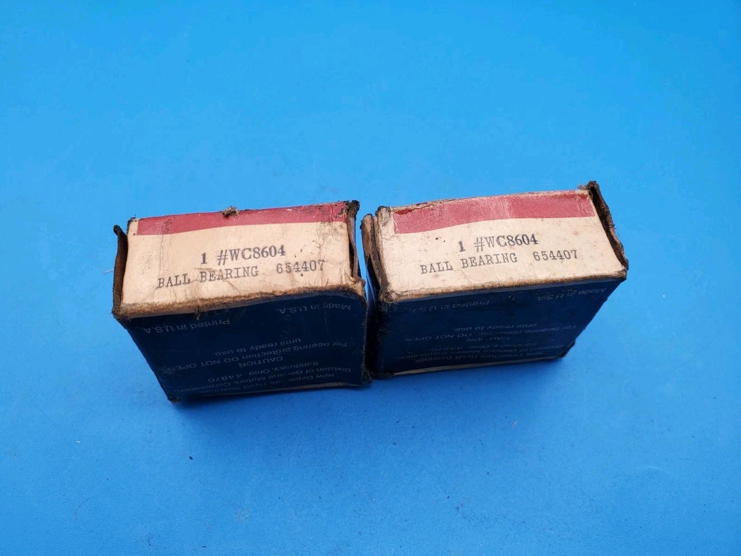 LOT OF 2 DELCO WC8604 New Departure Hyatt 8604 Bearing USA