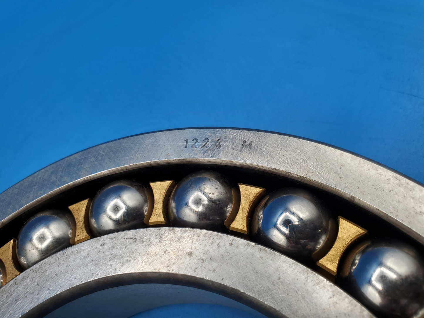 SKF 1224M Bearing Double Row SABB 1224 M 132A- Made in Sweden - NOS