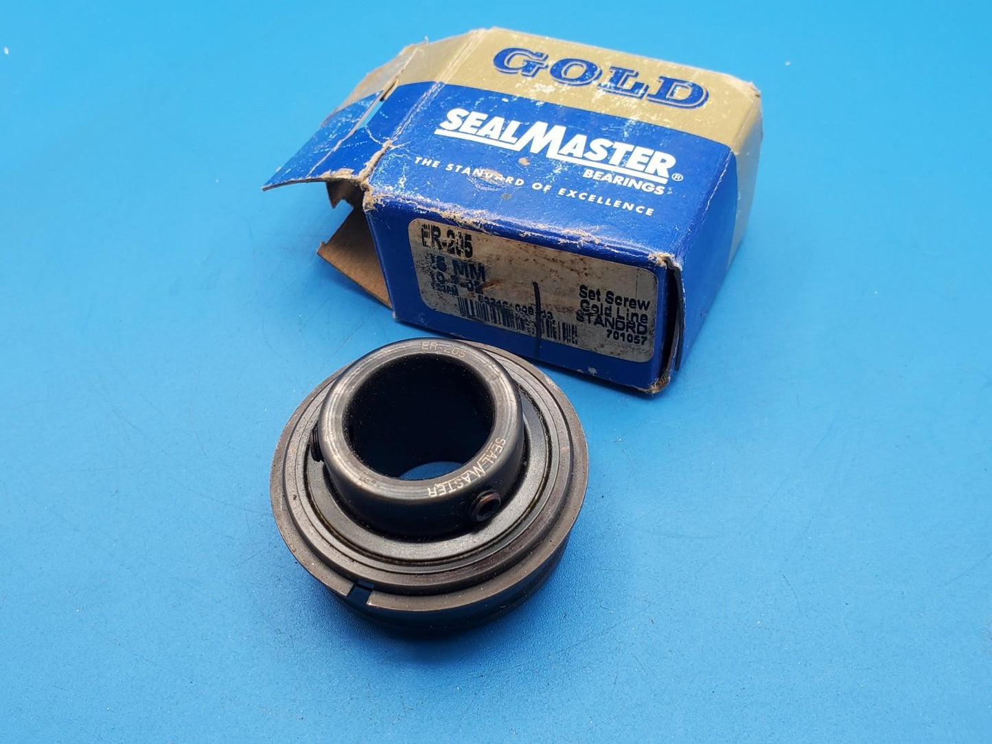 SealMaster Gold Line ER-205 Insert Bearing 25 MM ID NOS USA