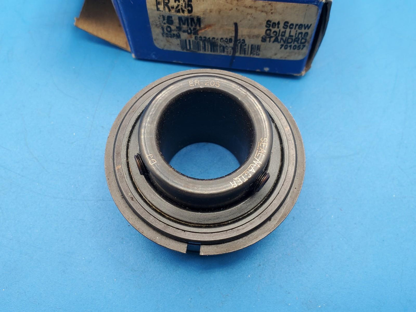 SealMaster Gold Line ER-205 Insert Bearing 25 MM ID NOS USA