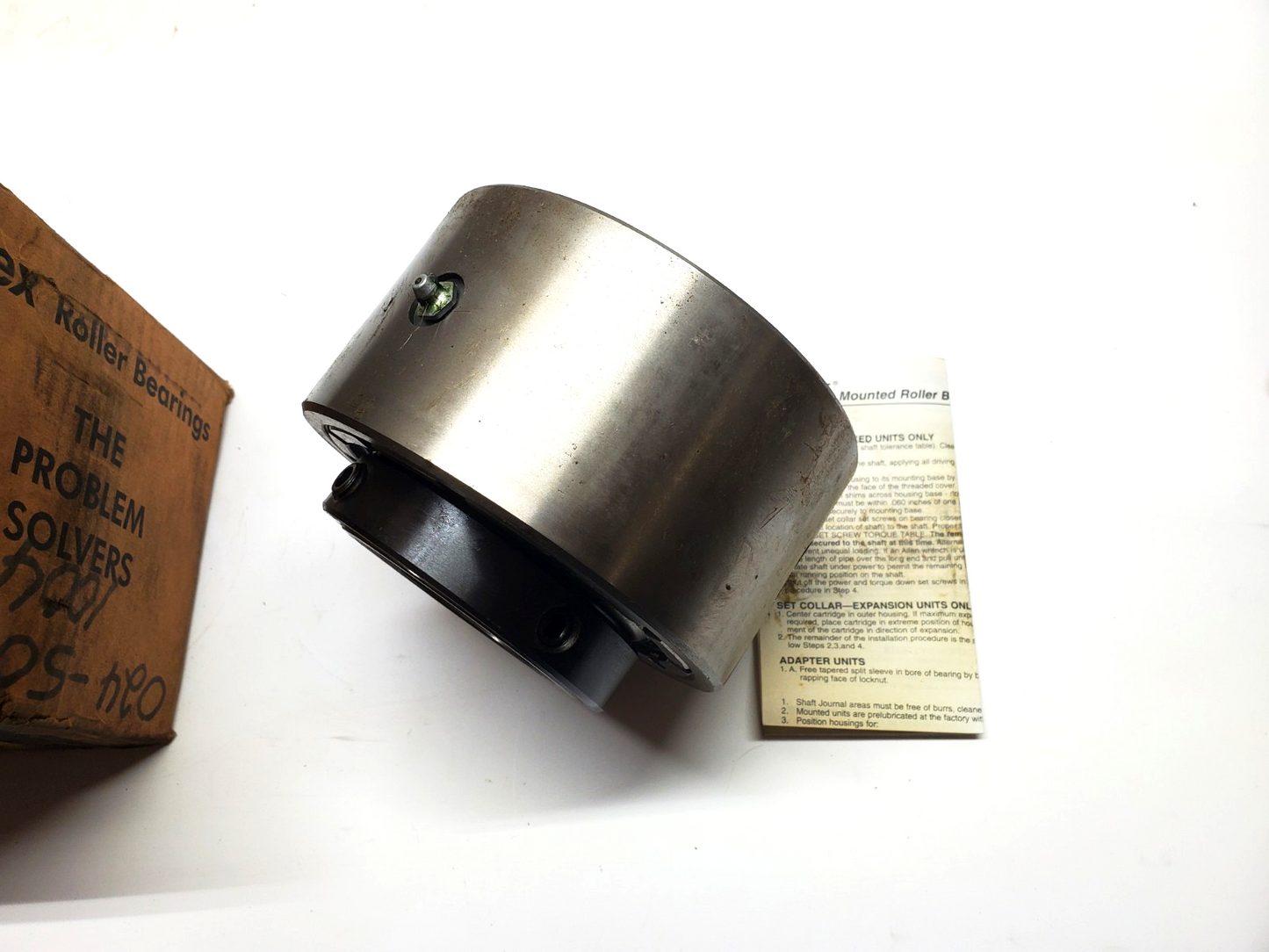 Rexnord ZMC2212 Cartridge Block Roller Bearing 2-3/4" Bore USA
