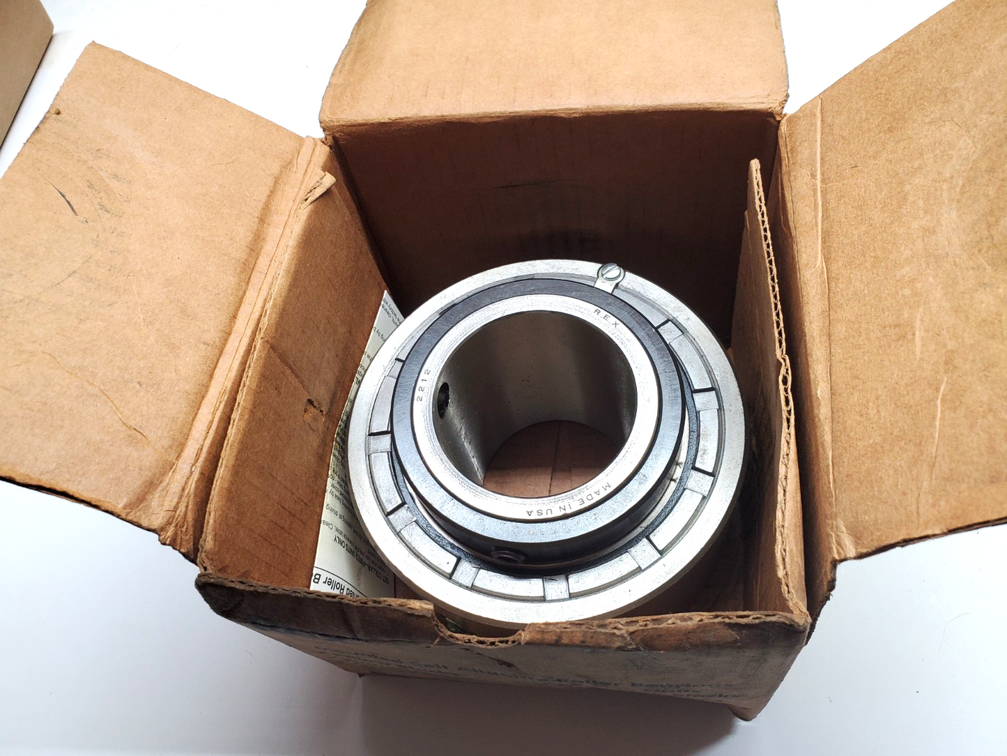 Rexnord ZMC2212 Cartridge Block Roller Bearing 2-3/4" Bore USA