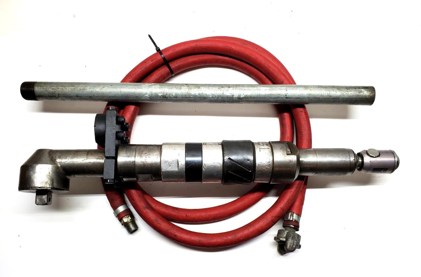 AIRETOOL 1770-R-110 Tube Rolling Motor 3/4 Drive 4 in. Capacity w/ Hose Assembly
