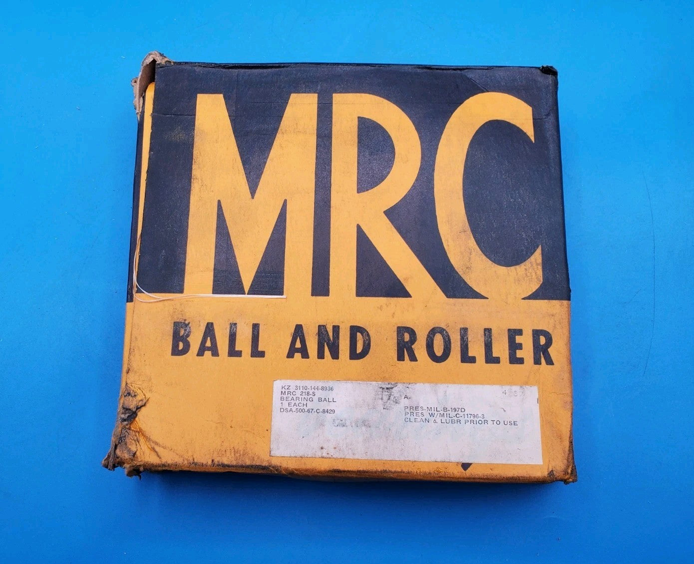 MRC 218S Bearing Made In USA