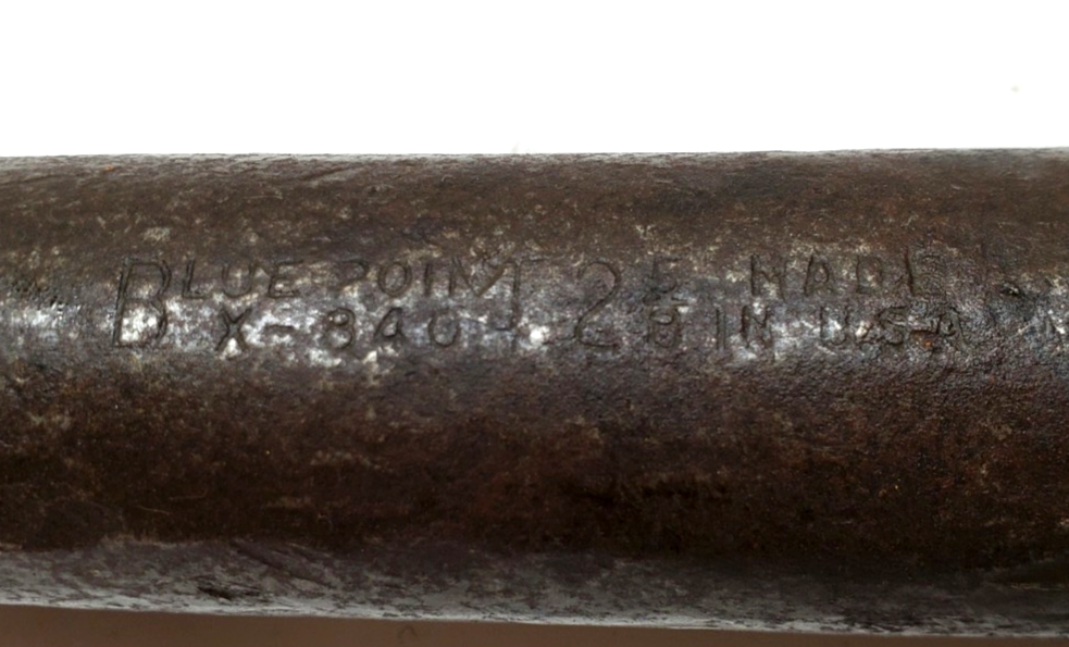 Blue-Point X-840 2-5/8" Offset Tubular Wrench 12 Point (Modified Angle)
