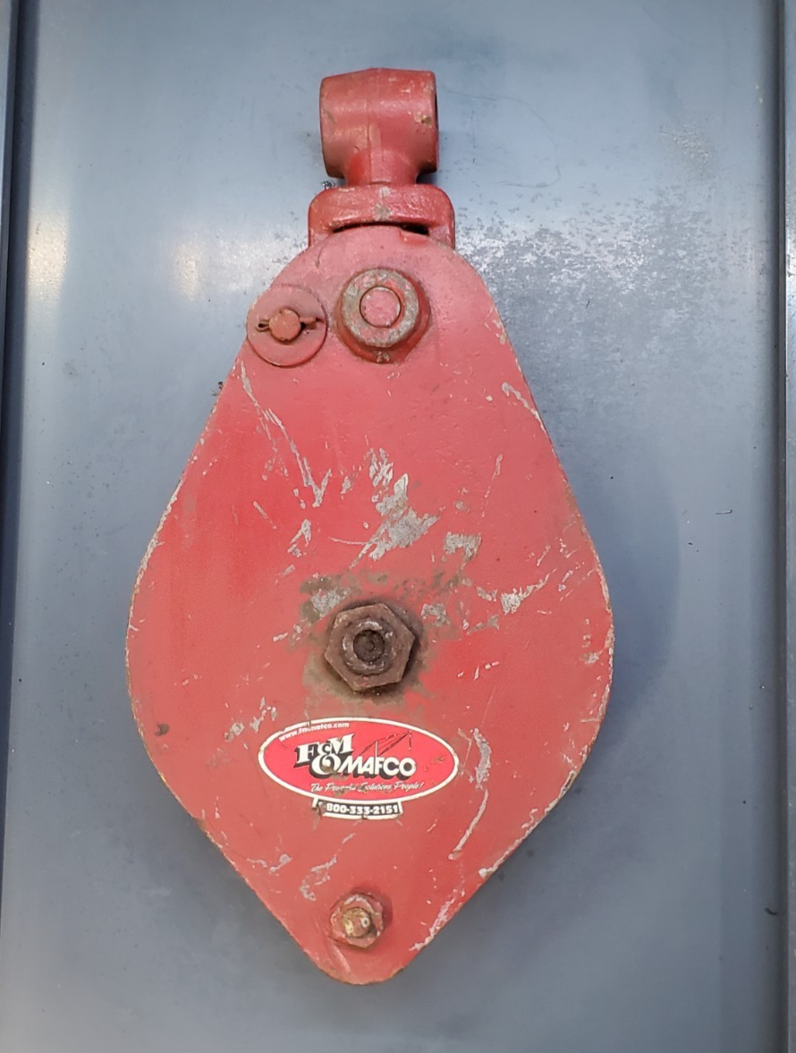 Crosby McKissick 25 Ton Snatch Block  12" BB No 411