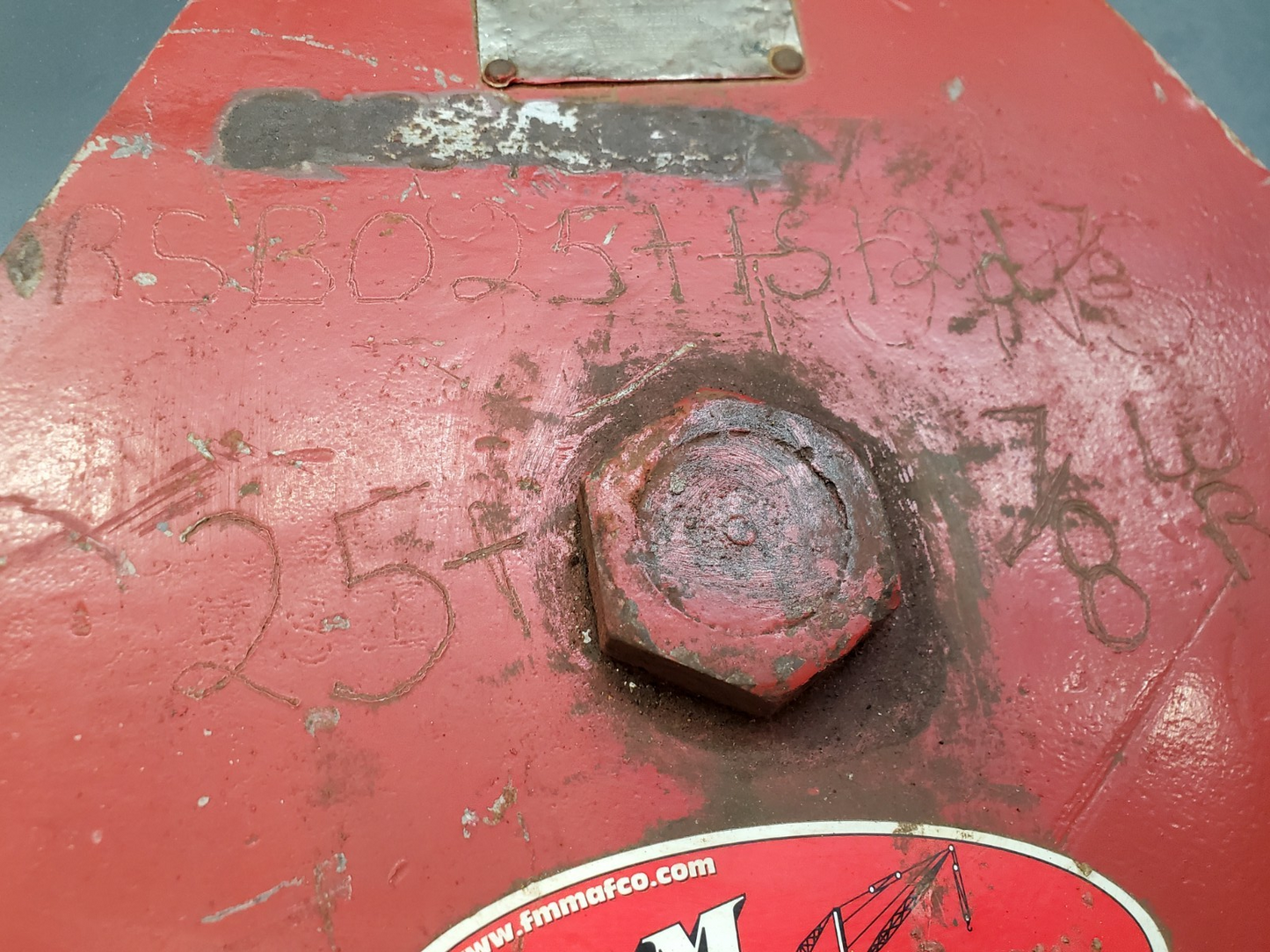 Crosby McKissick 25 Ton Snatch Block  12" BB No 411