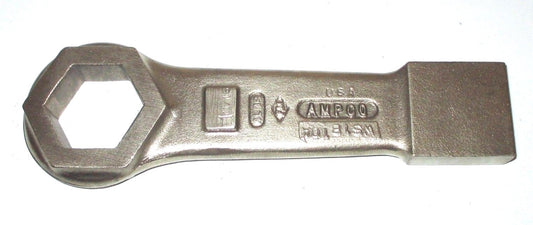 AMPCO 1-11/16" WS-1810A Hex Non-Sparking Flat Striking Wrench ALBR USA Made