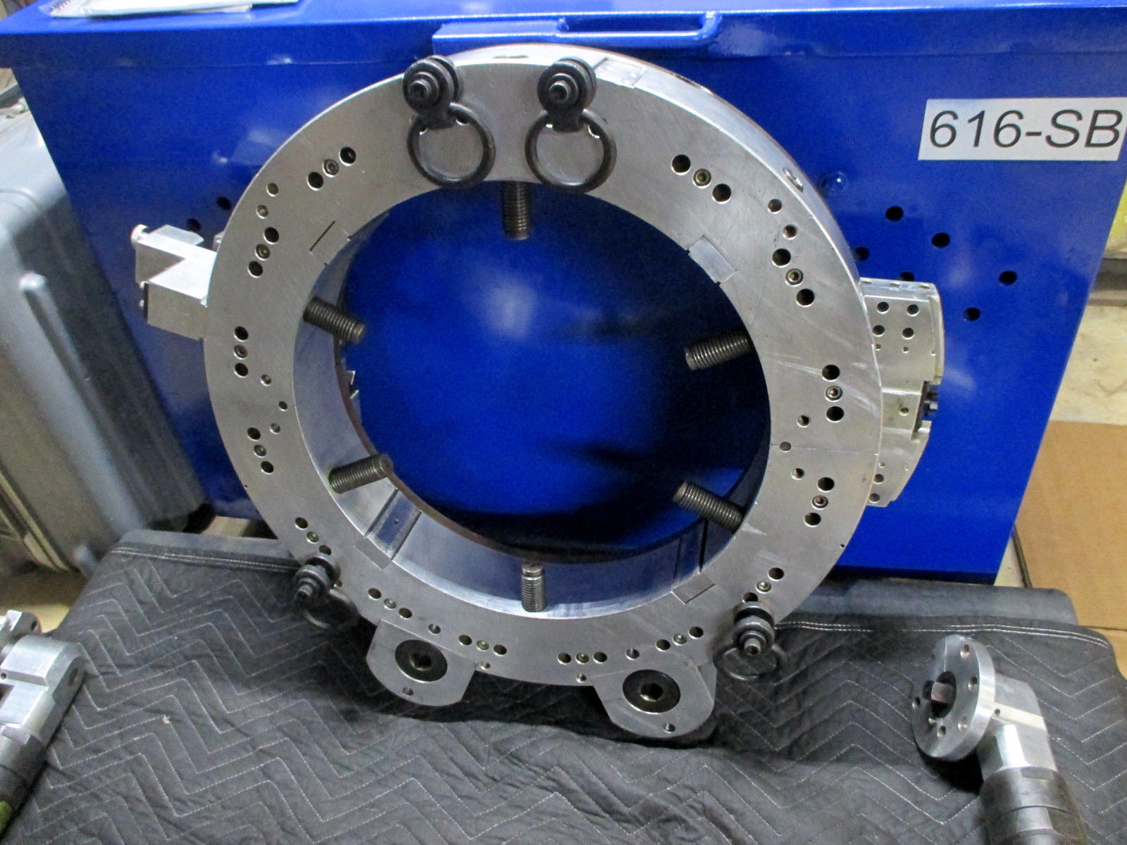 Tri-Tool 616SB OD Mount Clamshell Lathe 12 - 16" Pipe Dual Motor Split Frame USA