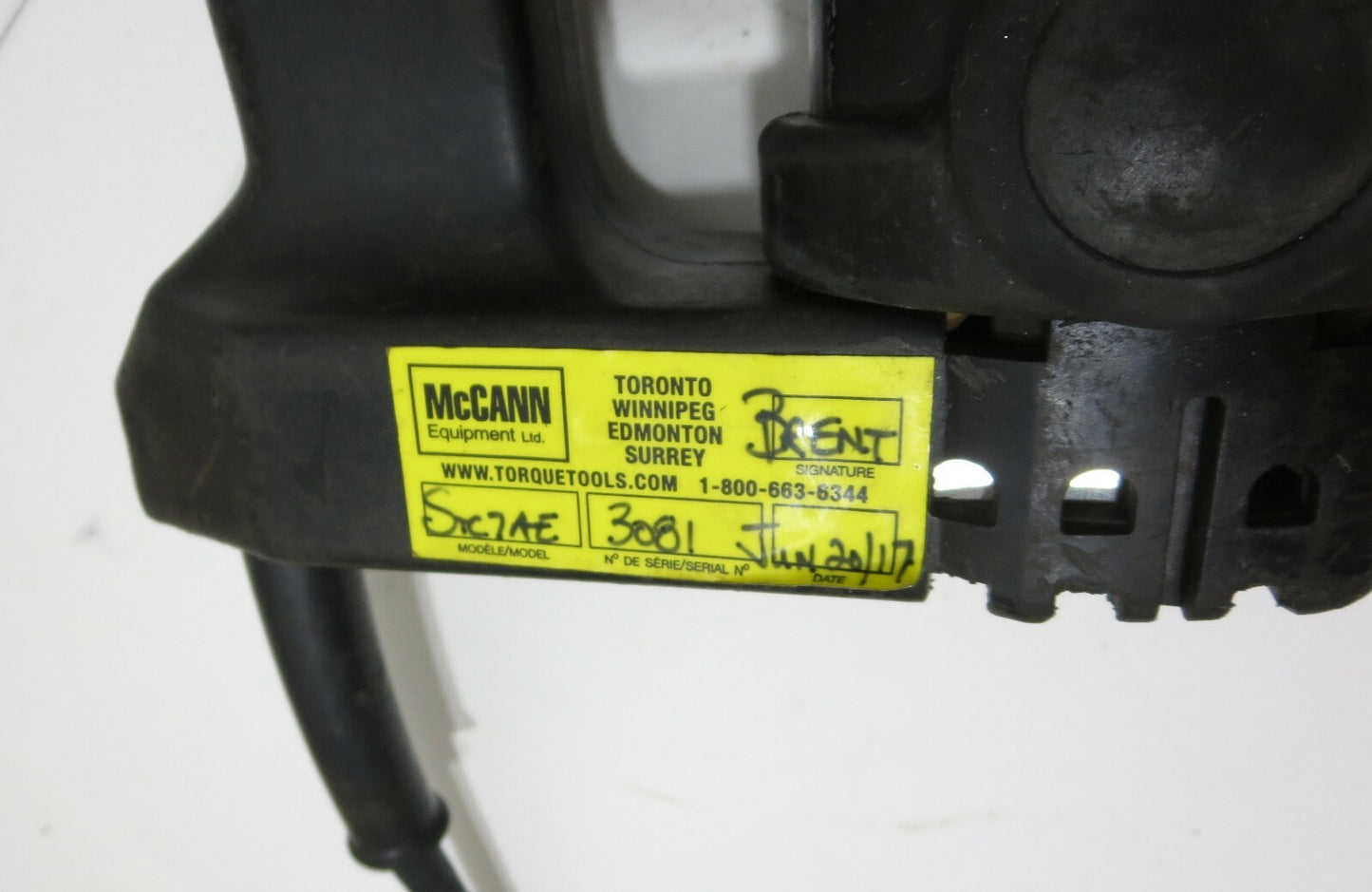 2015 TONE STC7AE Torque Control Wrench Electric 260 – 520 Ft LBS Torque Tested