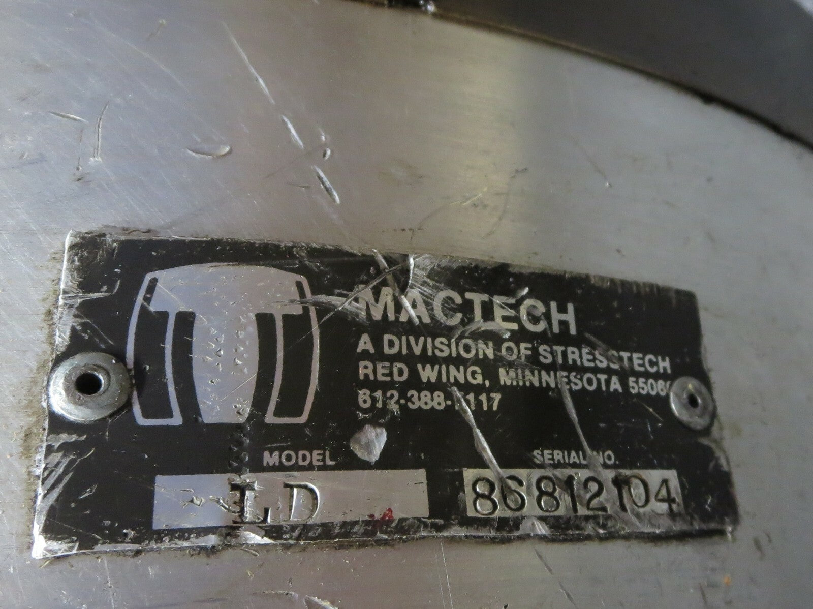 MACTECH 812 Clamshell Pipe Lathe 6.63 - 12.75" Split Frame = 812LC Made in USA
