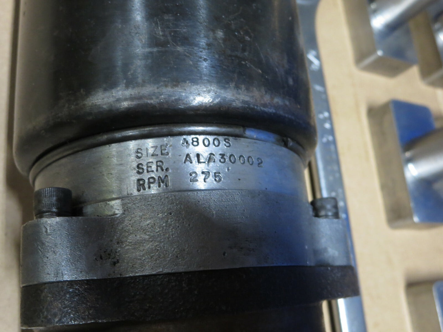 MACTECH 816 Clamshell Pipe Lathe Split Frame MACTECH 816US / USS with Air Motor