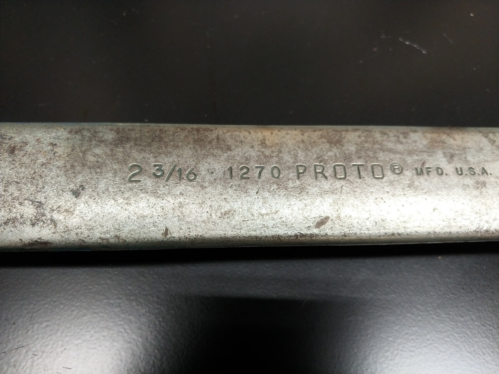 PROTO 1270 2-3/16 in. Combination Wrench J1270 Satin Made in USA