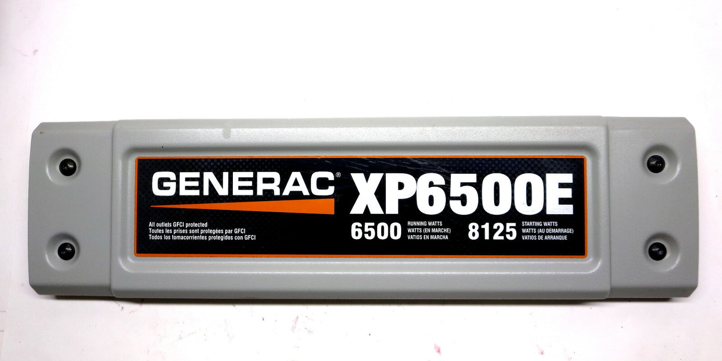 Generac XP6500E Generator Side Panel 0H8149 PANEL SIDE XP RAW w/ Hardware