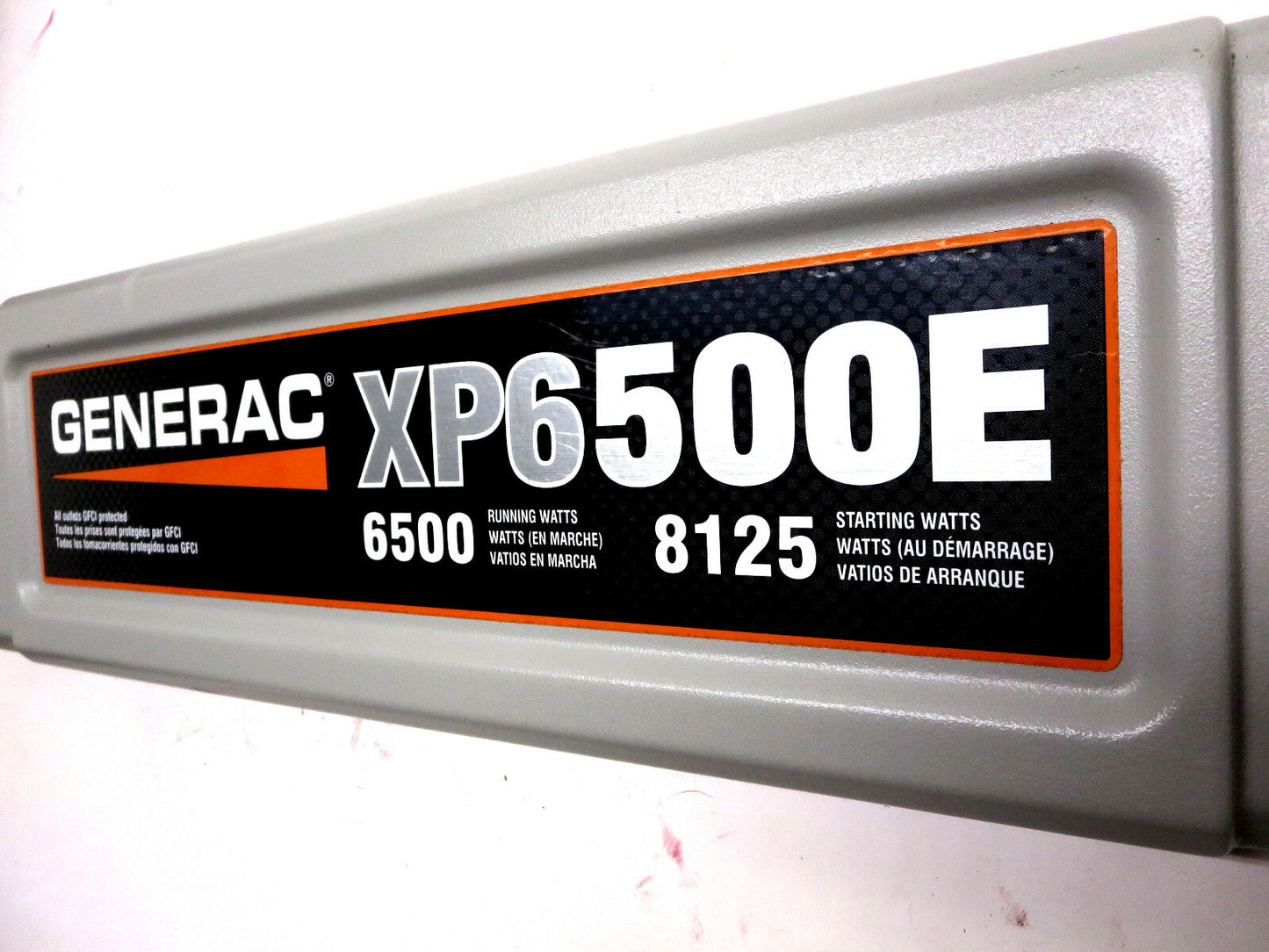 Generac XP6500E Generator Side Panel 0H8149 PANEL SIDE XP RAW w/ Hardware