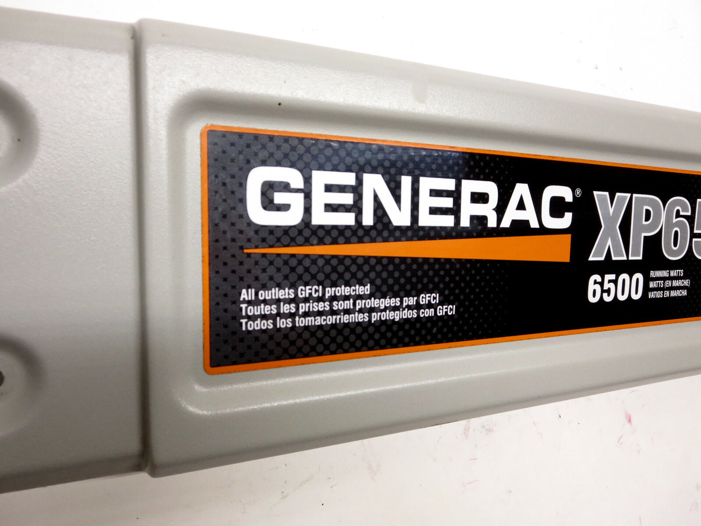 Generac XP6500E Generator Side Panel 0H8149 PANEL SIDE XP RAW w/ Hardware