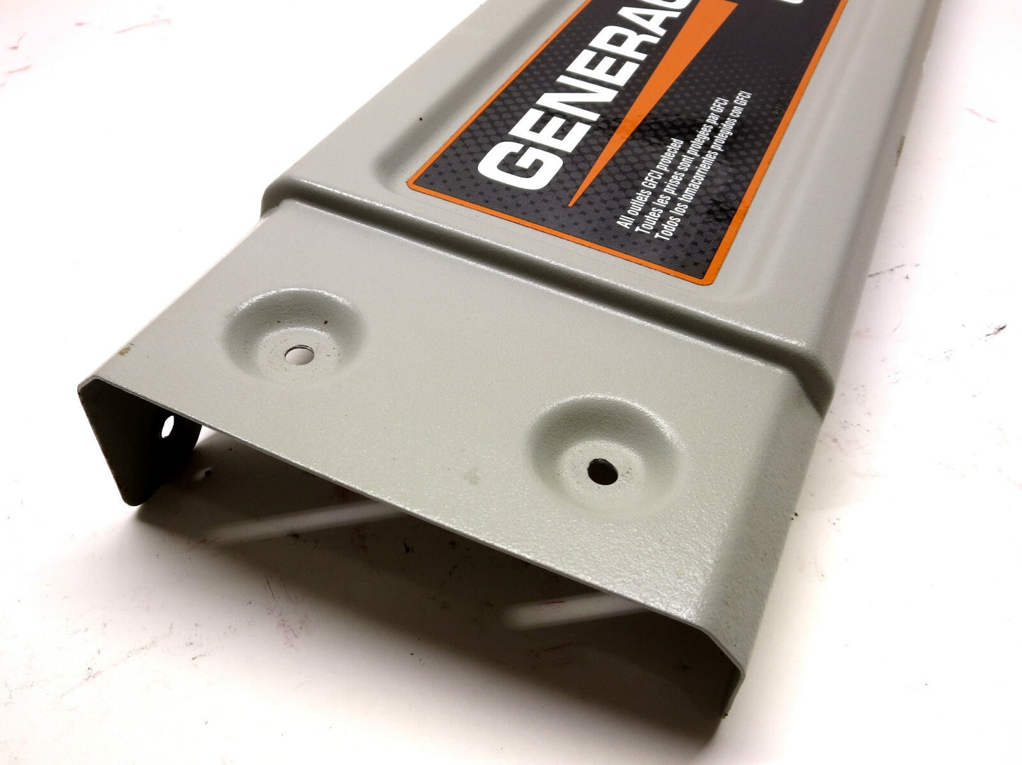 Generac XP6500E Generator Side Panel 0H8149 PANEL SIDE XP RAW w/ Hardware