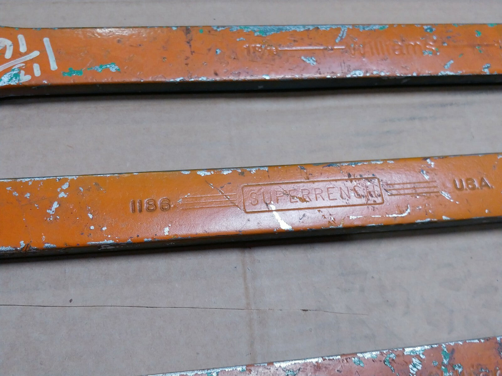 1 ea. Williams #1186  1-13/16 Combination Wrench SUPERRENCH Made in USA