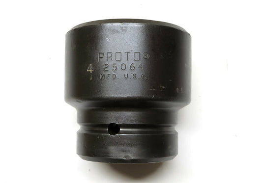 PROTO 25064 4 in. Impact Socket 2-1/2 in Drive 4" x 2-1/2" Made in USA