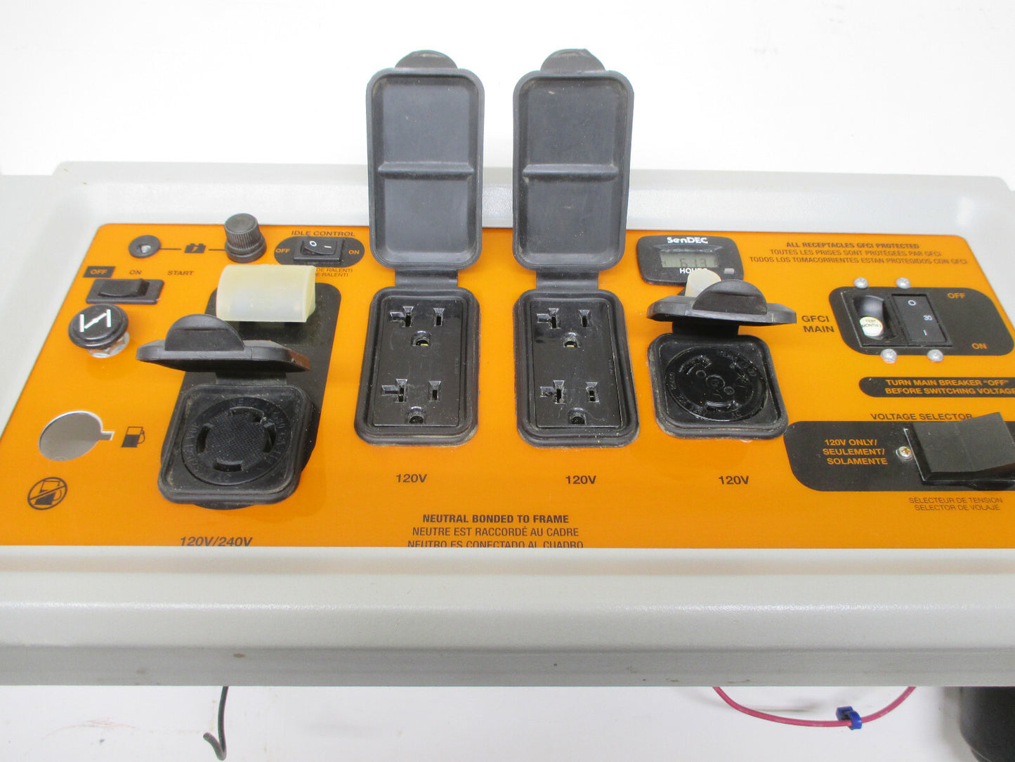 Generac XP6500E Generator Control Panel 0K2626 Power Assembly C-PNL 6.5KW XP