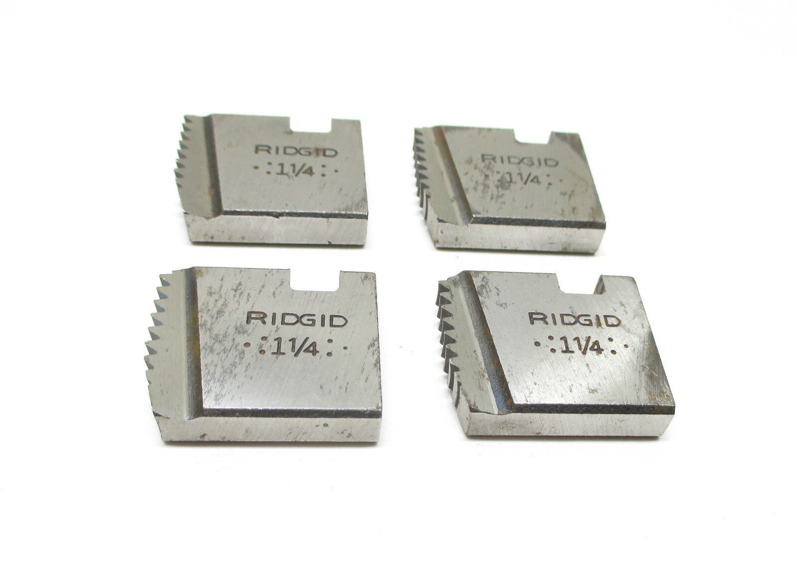 Ridgid 66220 12R 1-1/4 inch BSPP Dies
