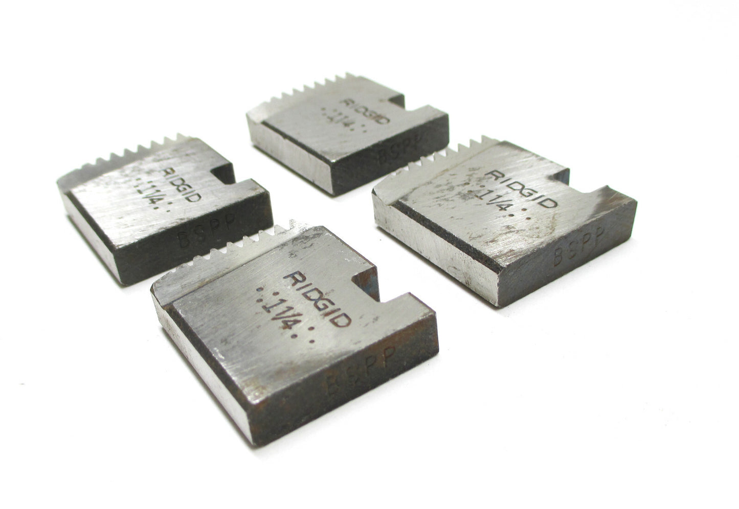 Ridgid 66220 12R 1-1/4 inch BSPP Dies