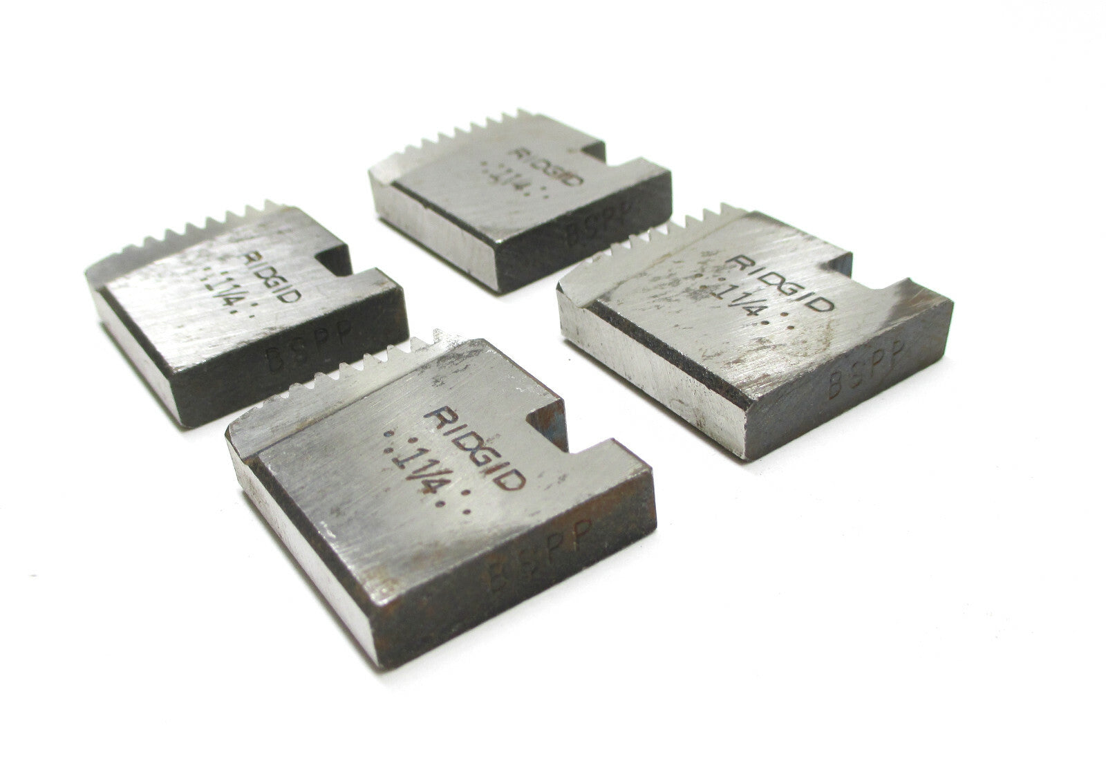 Ridgid 66220 12R 1-1/4 inch BSPP Dies