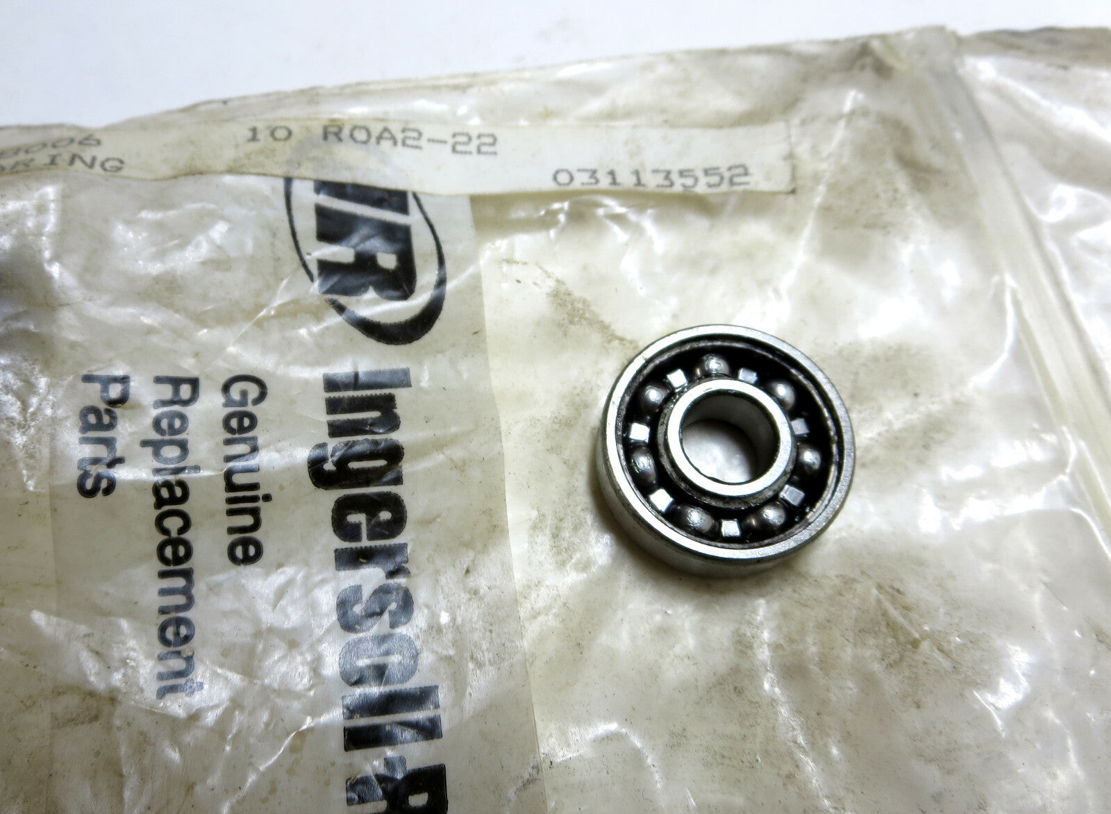 1 EA Ingersoll Rand Bearing R0A2-22 OEM IR Genuine Replacement Parts 