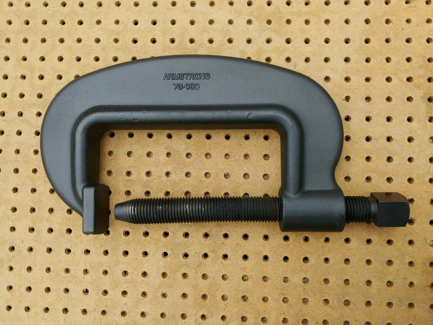 1 EA. Armstrong 8-1/4 in. Heavy Duty Pattern Full Screw C-Clamp 78-081 / 78-080