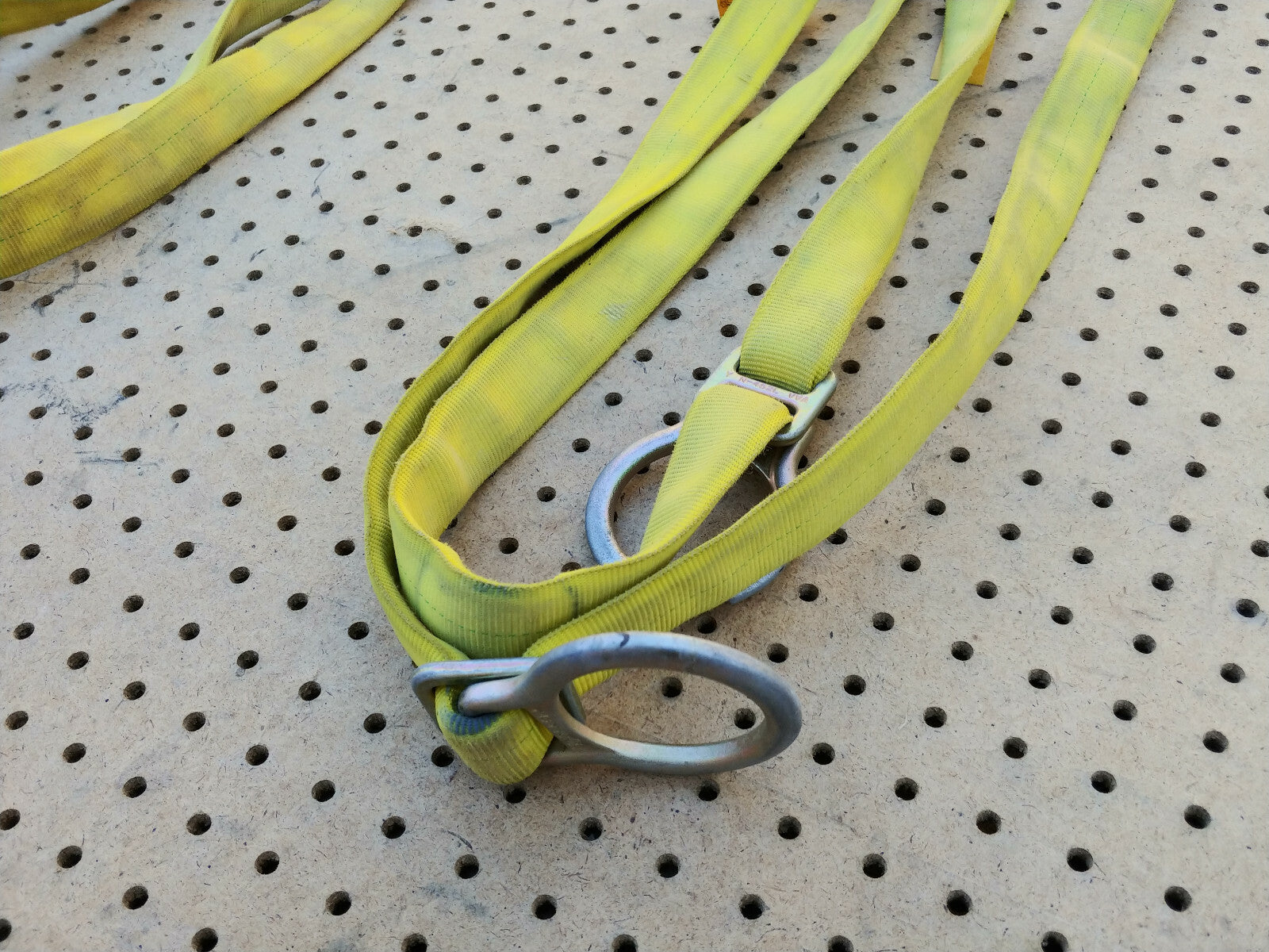 1 EA. 2018 DBI-SALA FORCE 2 Shock Absorber Dual Web Lanyard 1246129 Rebar Hooks
