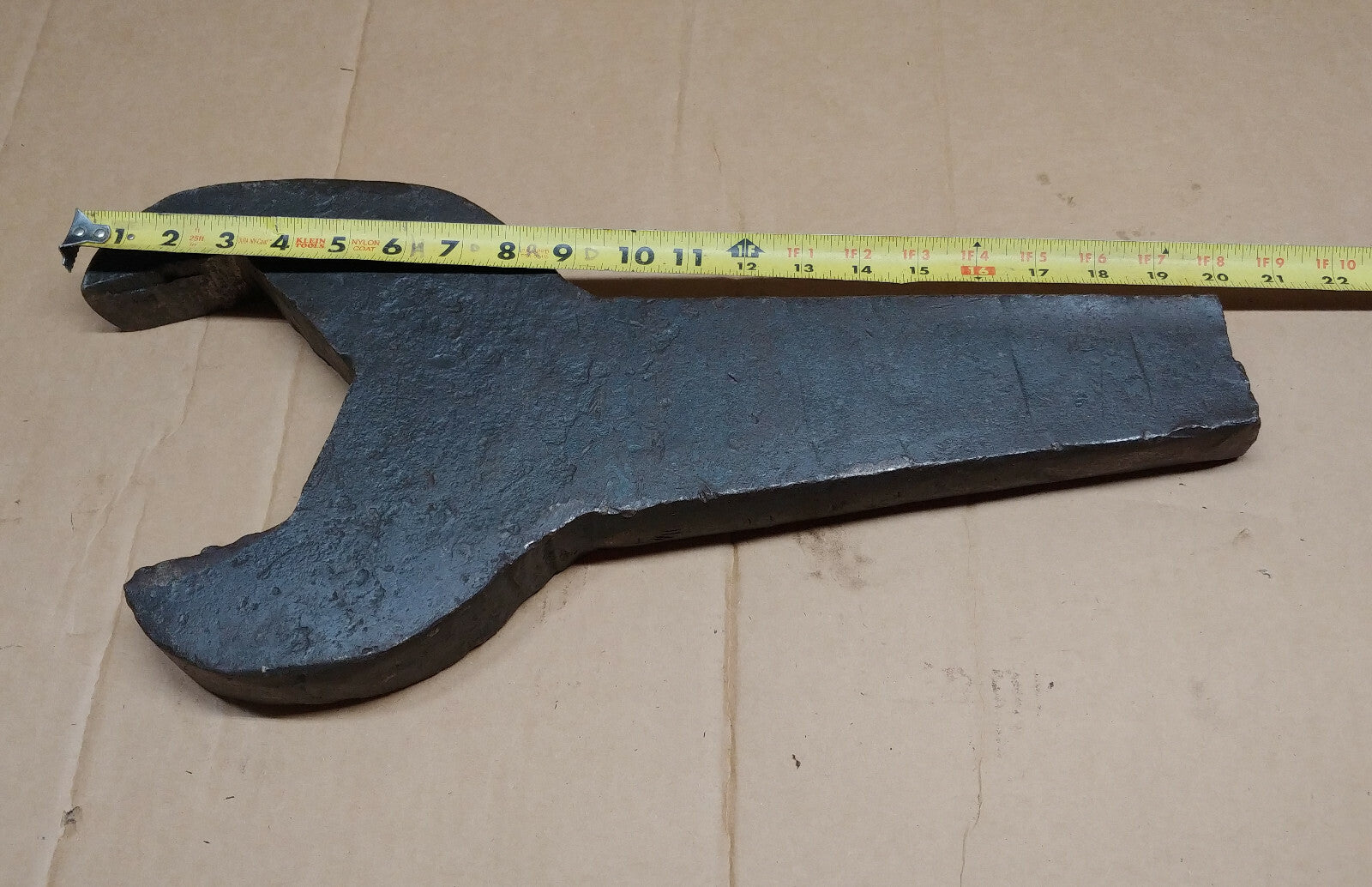 5-5/8 in. Wrench Open End Striking Straight Custom Fabricated - 38 LBS - 5-5/8"