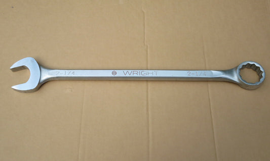 Wright Tool 1172 2-1/4 in. Combination Wrench 12-Point Excellent Condition