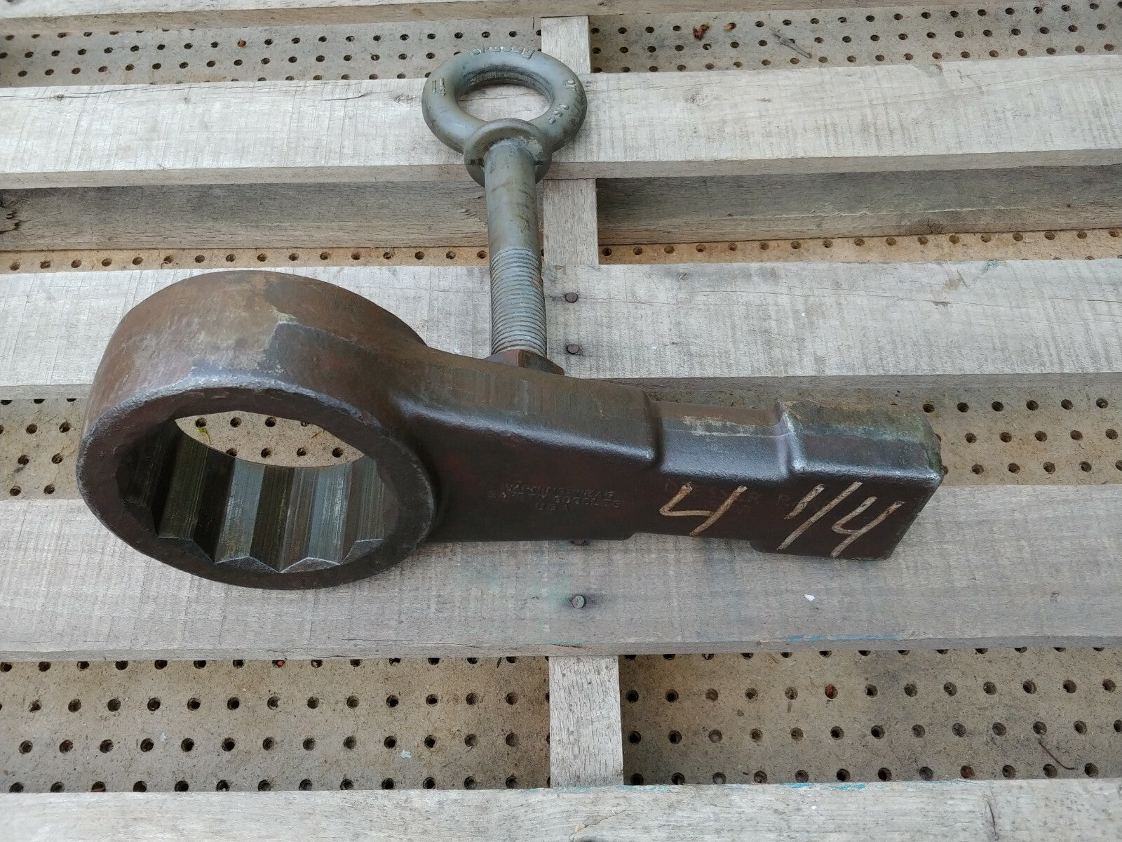 Martin 1820 4-1/4 in. Striking Wrench Straight Handle MADE IN USA