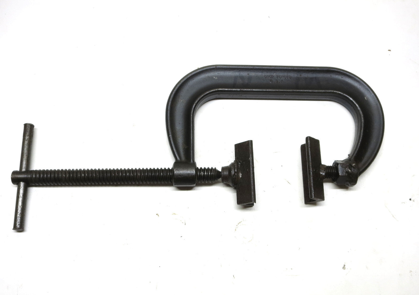 Armstrong 78-406 Angle Jigged C-Clamp 6 in. Extra Deep Throat Pattern USA