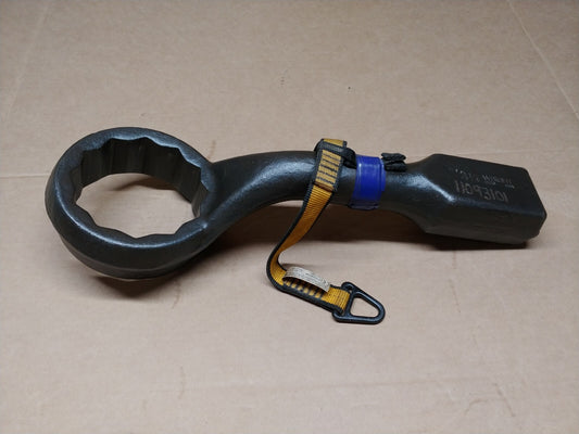 Wright Tool 4-1/4 in. 12 Point Offset Striking Wrench w/ 3M Tool Lanyard - USA