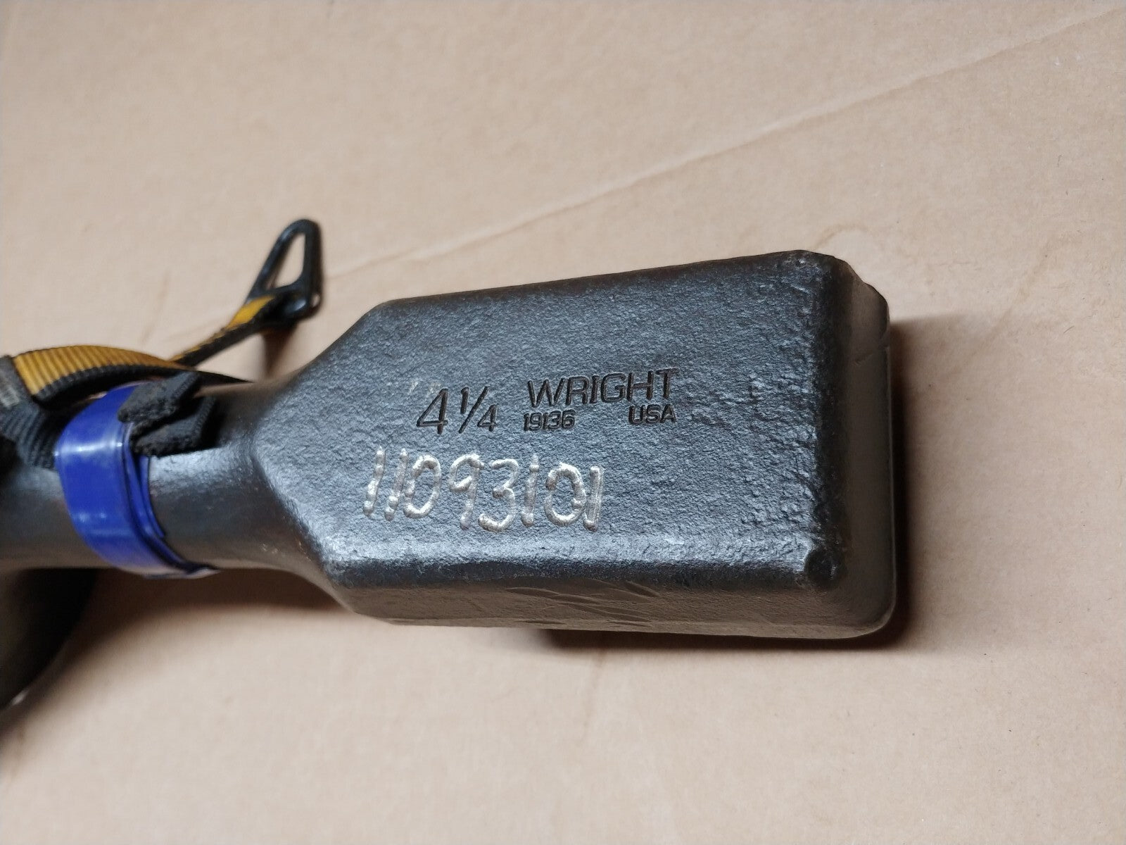 Wright Tool 4-1/4 in. 12 Point Offset Striking Wrench w/ 3M Tool Lanyard - USA