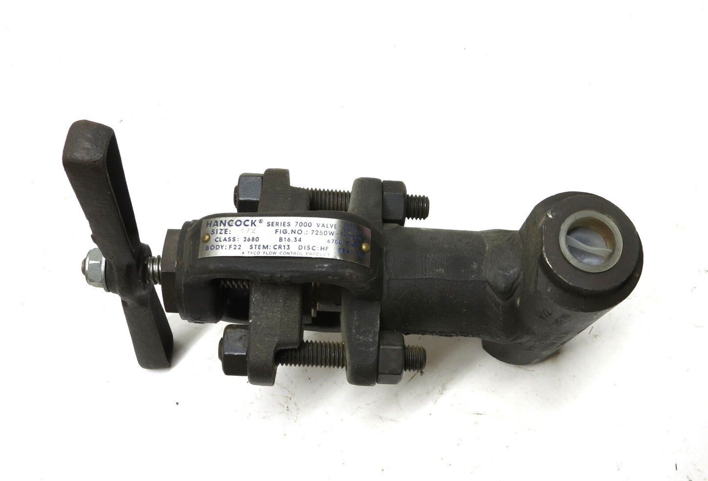 Tyco Hancock 1/2 in. Valve 7250W-1-0219 Class 2680 SERIES 7000 B16.34