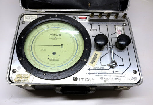 Wallace & Tiernan Series 65-120 Portable Pneumatic Calibrator w/ Prior 2011 Cal