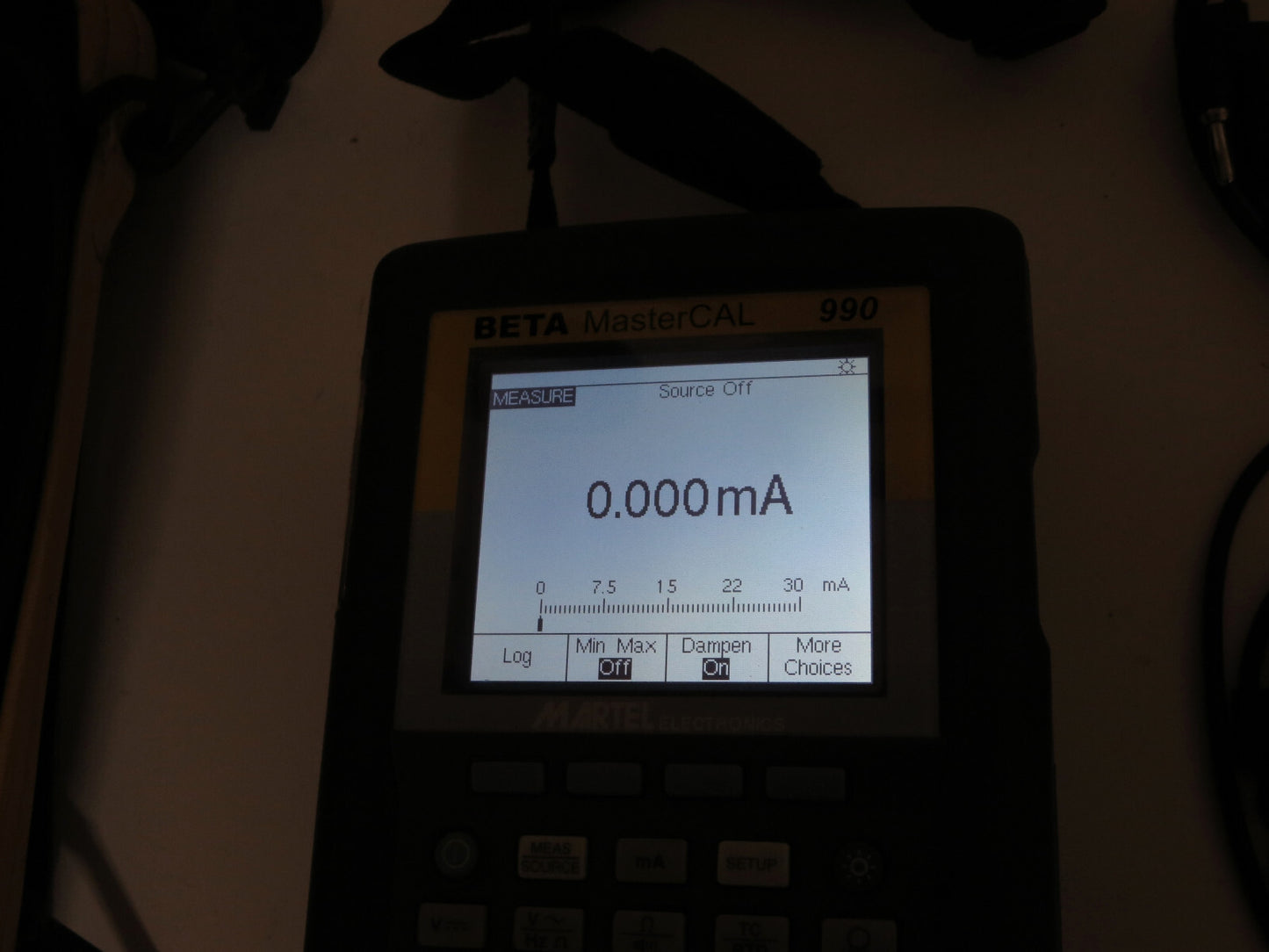 Fluke Corp. Beta MasterCal 990 Process Calibrator with HART (Equals Fluke 744)